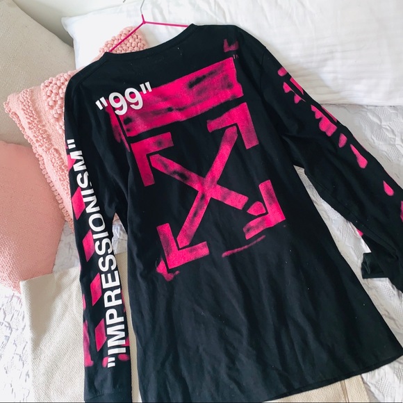 Authentic off white long sleeve shirt - Picture 3 of 5